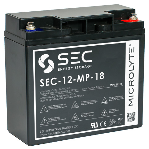 SEC Industrial Battery, Cellyte TUA series (AGM), Solar Storage System  Datasheet