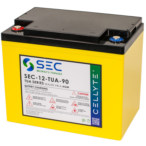 SEC Industrial Battery, Cellyte TUA series (AGM), Solar Storage System  Datasheet