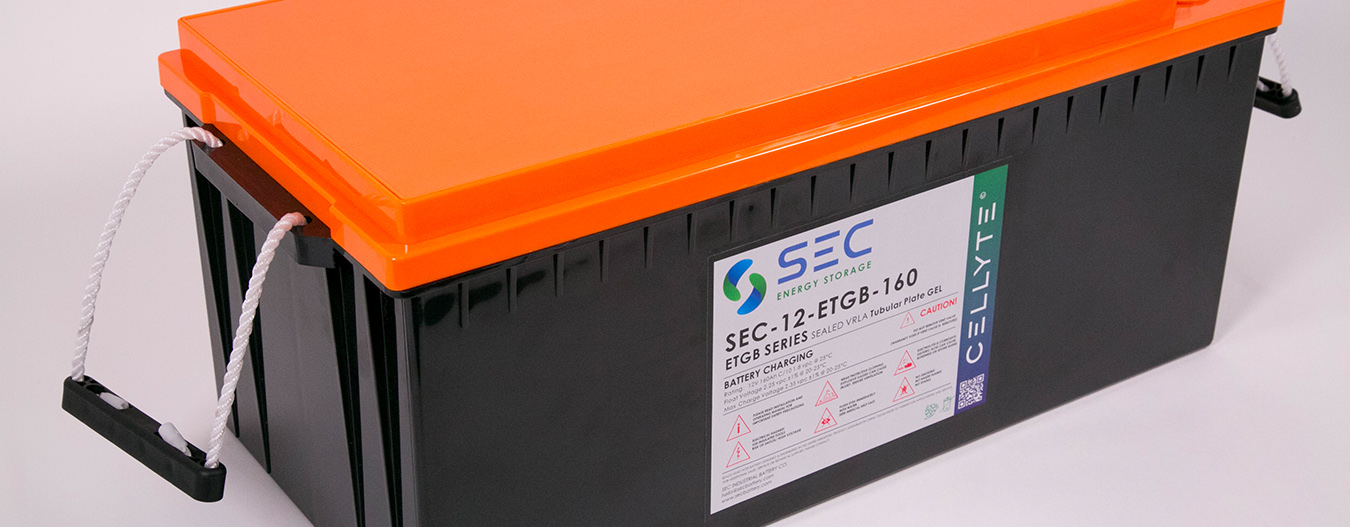 SEC Industrial Battery, Cellyte TUA series (AGM), Solar Storage System  Datasheet